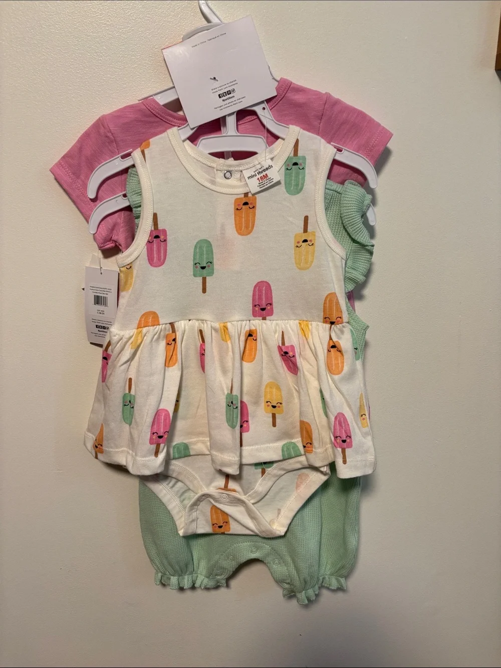 Petit Lem Pink Tee - Mini Threads 18M
